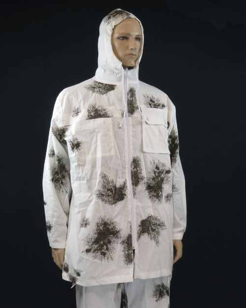 Бундесвер костюм маскировочный зимний (вид спереди 1) - интернет-магазин Викинг