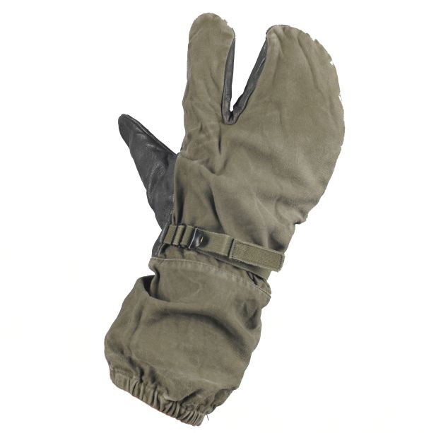 Бундесвер рукавицы трехпалые олива Б/У (фото 4) - интернет-магазин Викинг