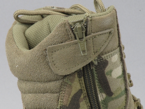 Милтек ботинки тактические с молнией (верх сзади) - интернет-магазин Викинг