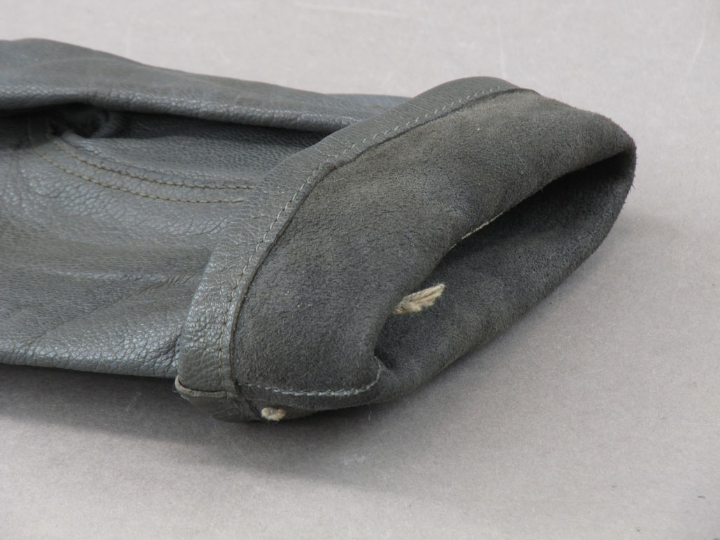 Бундесвер перчатки кожаные без подкладки Б/У (манжет) - интернет-магазин Викинг
