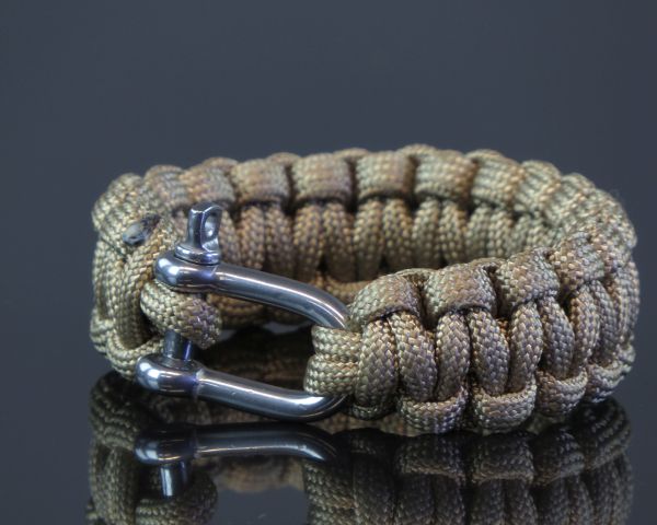 Милтек браслет паракорд метал. карабин 15мм (фото 7) - интернет-магазин Викинг