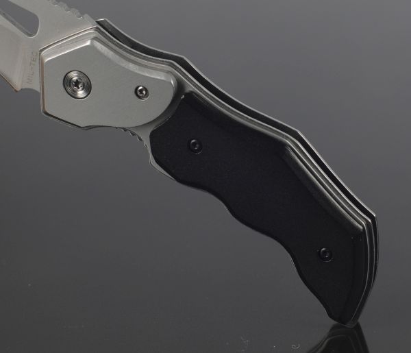 Милтек нож складной автоматический (рукоятка фото 1) - интернет-магазин Викинг
