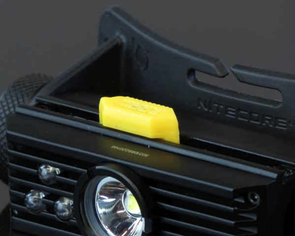 Nitecore фонарь налобный HC90 (кнопка регулировки освещения фото 1) - интернет-магазин Викинг