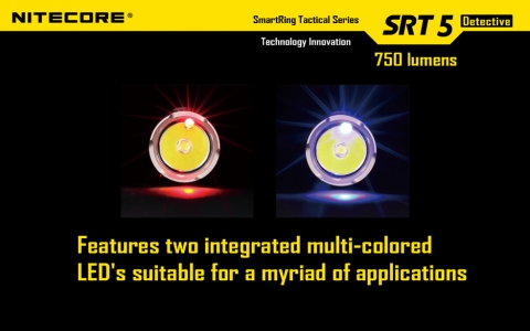 Nitecore фонарь SRT5 (светодиоды)