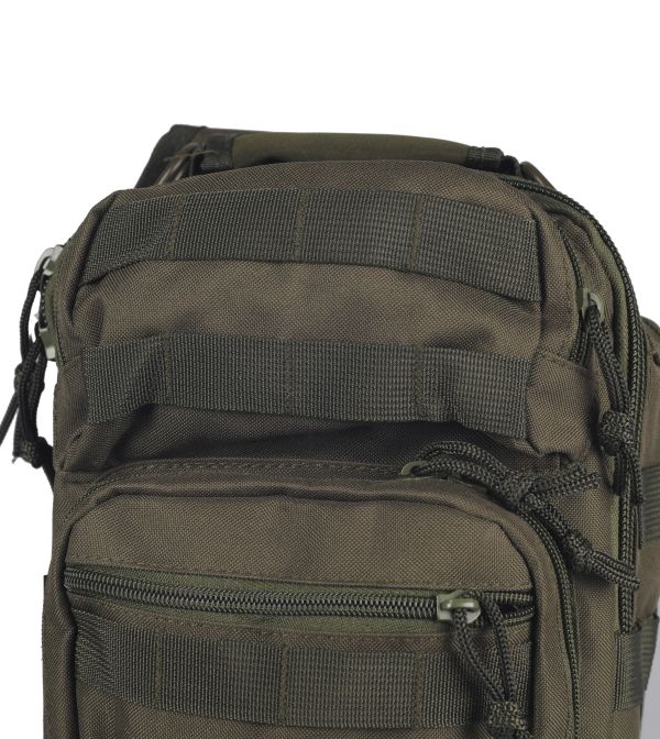 Милтек рюкзак через плечо малый (стропы молле фото 4) - интернет-магазин Викинг