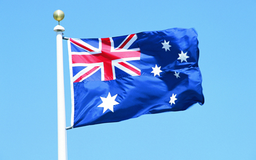 Милтек флаг Австралии 90х150см (общий вид фото 1) - интернет-магазин Викинг