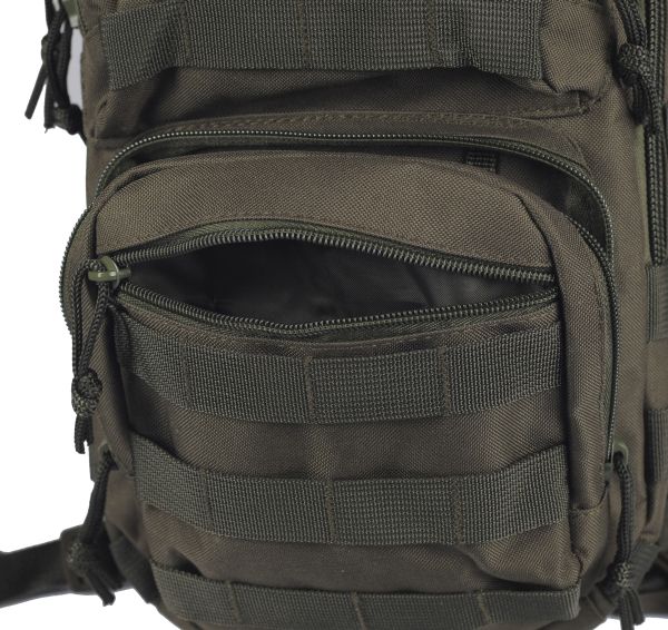 Милтек рюкзак через плечо малый (малый нижний карман фото 1) - интернет-магазин Викинг