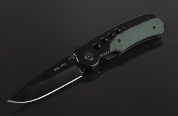 Милтек нож складной одноручный (общий вид фото 7) - интернет-магазин Викинг