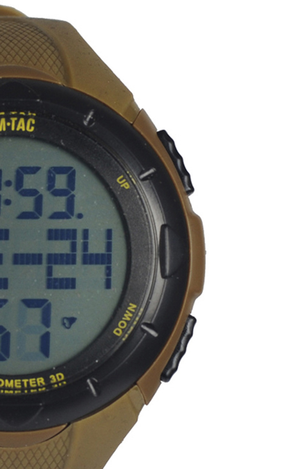 M-Tac часы тактические с шагомером койот (фото 15) - интернет-магазин Викинг