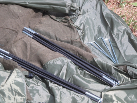 Милтек палатка противомоскитная 210x110x70 (сборные дуги фото 1) - интернет-магазин Викинг