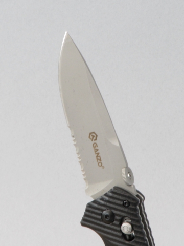 Ganzo нож складной G716 Serrated (фото 14) - интернет-магазин Викинг