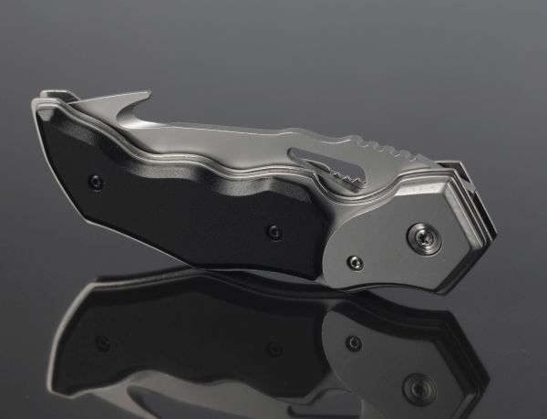 Милтек нож складной автоматический (общий вид фото 3) - интернет-магазин Викинг