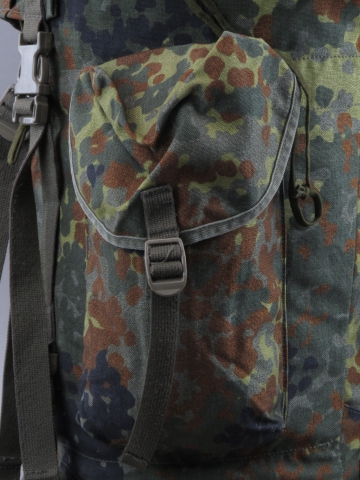 Бундесвер рюкзак полевой флектарн Б/У (боковой карман 1) - интернет-магазин Викинг