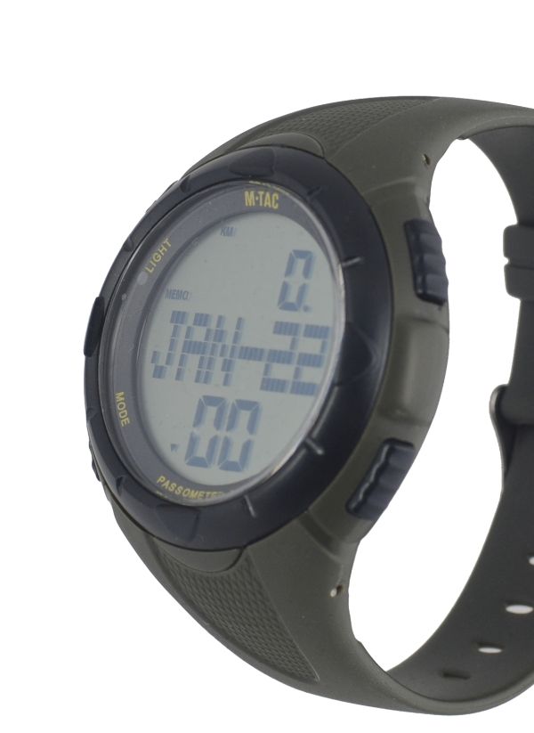 M-Tac часы тактические с шагомером олива (фото 9) - интернет-магазин Викинг