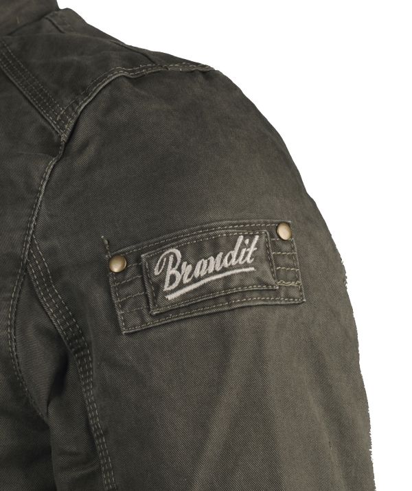 Brandit куртка Pike Road (лого на рукаве) - интернет - магазин Викинг