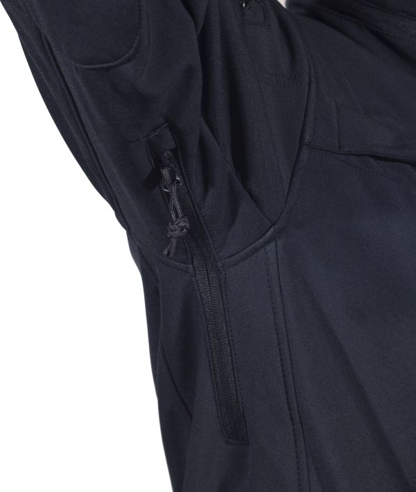 M-Tac куртка Soft Shell Police (отверстия под мышками) - интернет-магазин Викинг