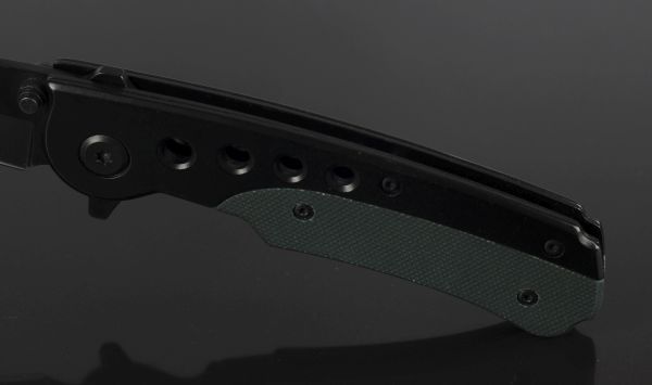Милтек нож складной одноручный (ркоятка фото 1) - интернет-магазин Викинг