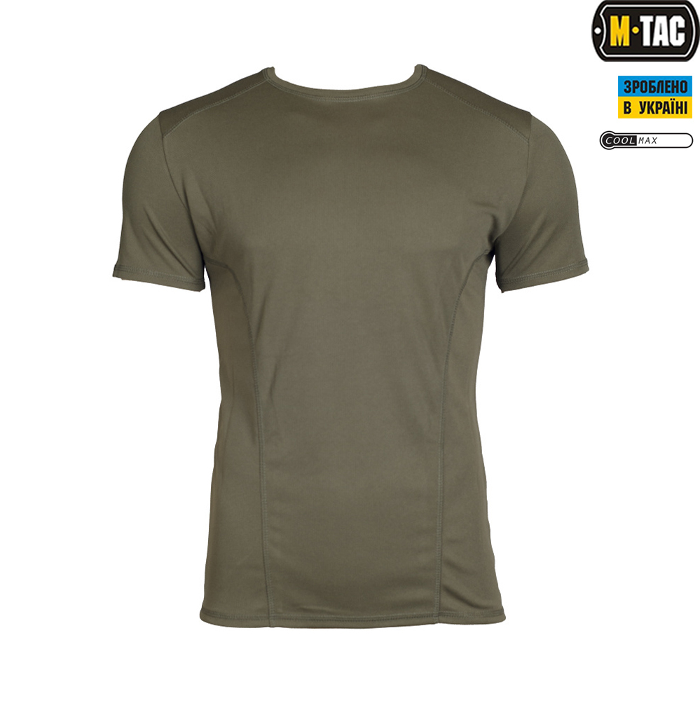 M-Tac футболка Athletic Coolmax Olive (вид спереди)