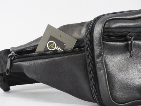 A-Line А03К сумка-кобура (кожа) (малий карман фото 2) интернет-магазин Викинг