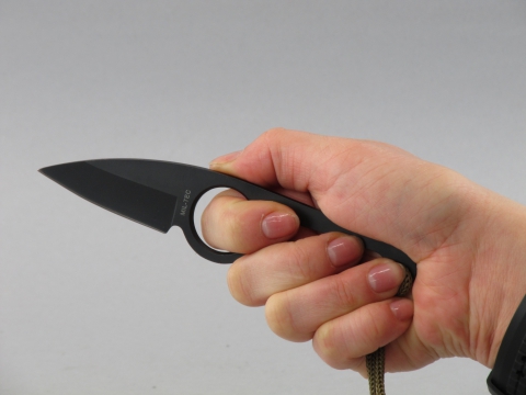 Милтек нож с чехлом и цепочкой большой (общий вид фото 1) - интернет-магазин Викинг