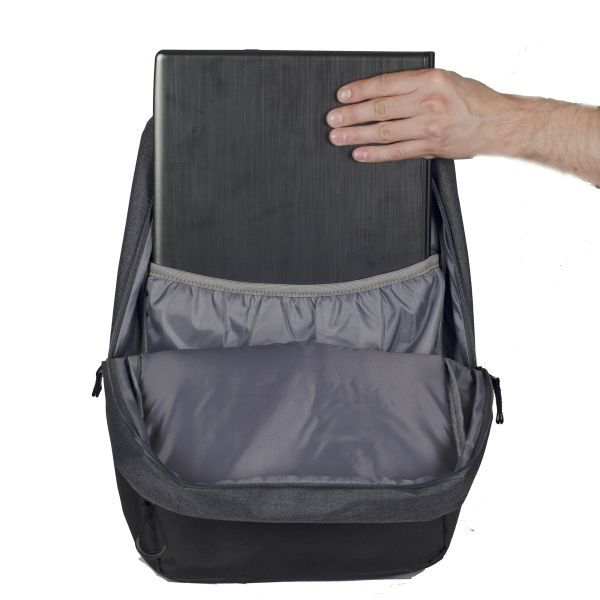 M-Tac рюкзак Urban Line Laptop Pack Dark Grey (фото 13) - интернет-магазин Викинг