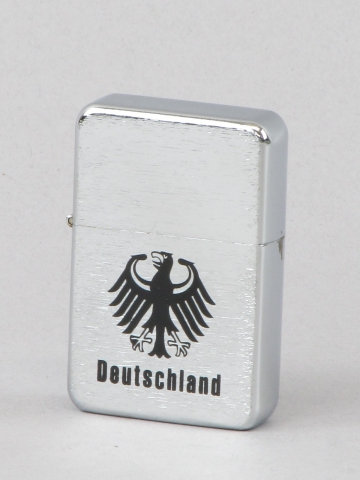 Милтек зажигалка бензиновая Deutschland (общий вид фото 1) - интернет-магазин Викинг