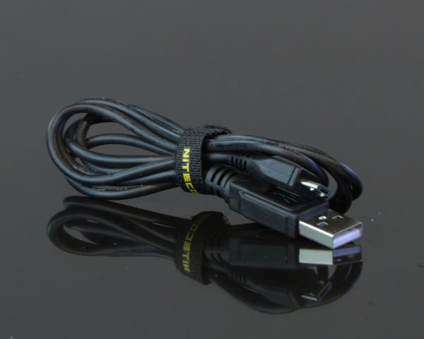 Nitecore фонарь налобный HC90 (micro USB кабель) - интернет-магазин Викинг