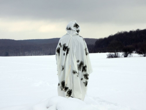 Бундесвер халат маскировочный зимний (общий вид) - интернет-магазин Викинг