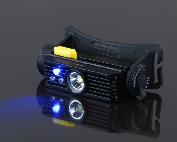 Nitecore фонарь налобный HC90 (дополнительный свет фото 1) - интернет-магазин Викинг