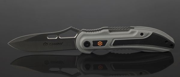 Ganzo нож складной G621 Grey (фото 4) - интернет-магазин Викинг