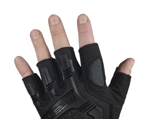 Mechanix перчатки тактические беспалые M-Pact (резиновая накладка)