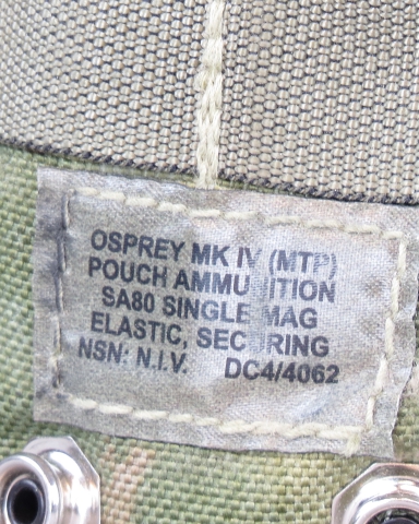 Брит. Osprey подсумок для магазина SA80 Elastic Securing MTP (етикетка)
