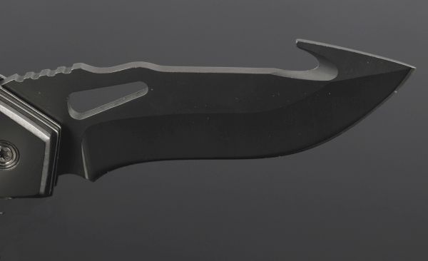 Милтек нож складной автоматический (клинок фото 2) - интернет-магазин Викинг