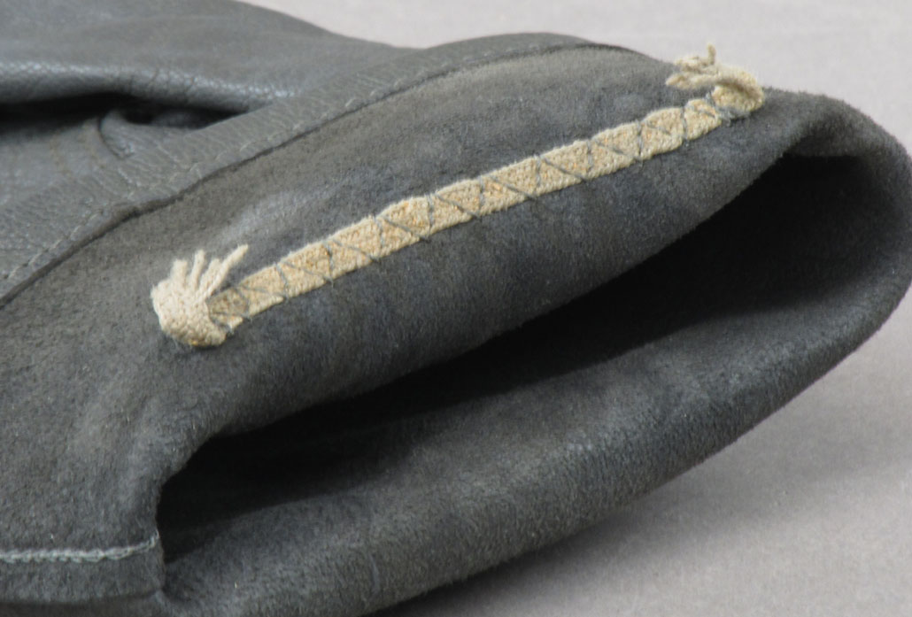 Бундесвер перчатки кожаные без подкладки Б/У (манжет 1) - интернет-магазин Викинг