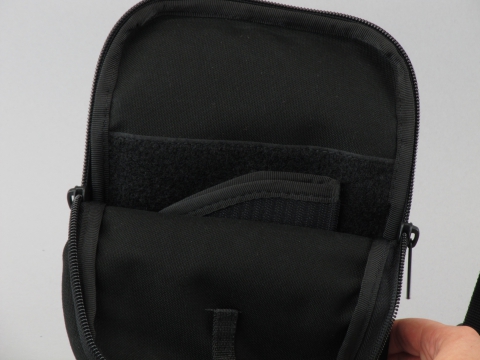 A-Line сумка синтетическая плечевая с кобурой A33 (окобура в кармане фото 1) - интернет-магазин Викинг