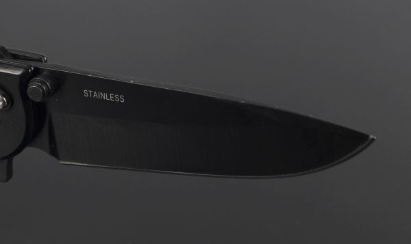 Милтек нож складной одноручный (клинок фото 1) - интернет-магазин Викинг