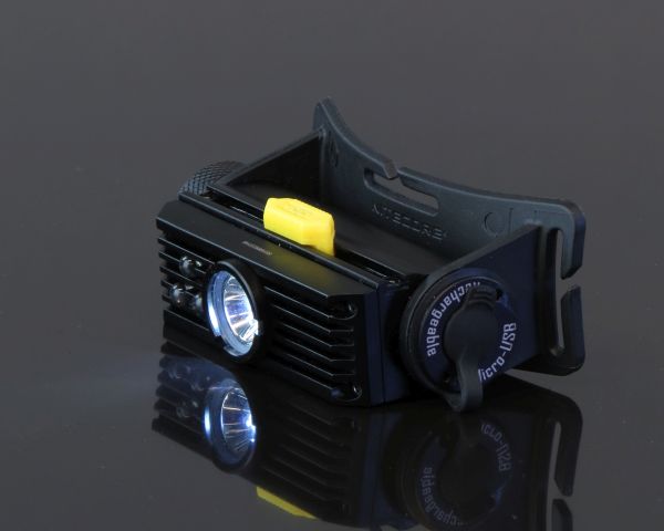 Nitecore фонарь налобный HC90 (кнопка регулировки освещения фото 2) - интернет-магазин Викинг