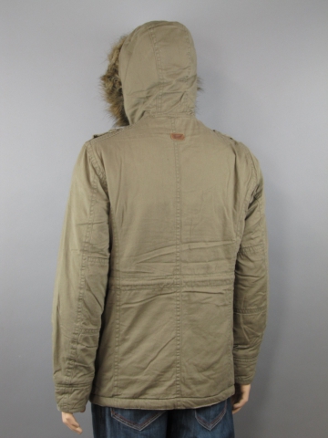 Brandit куртка Vintage Explorer олива all sizes (внешний вид 4).jpg