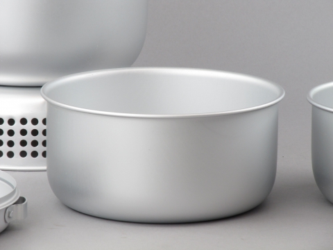Милтек набор посуды (9 элементов) с горелкой (малая кастрюля фото 1) - интернет-магазин Викинг