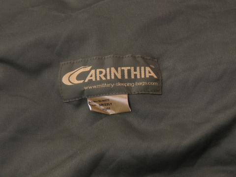 Carinthia спальник сверхлегкий Grizzly (логотип производителя)