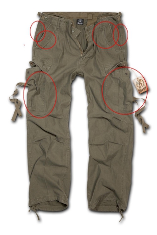 Brandit брюки M65 Vintage (общий вид 2)