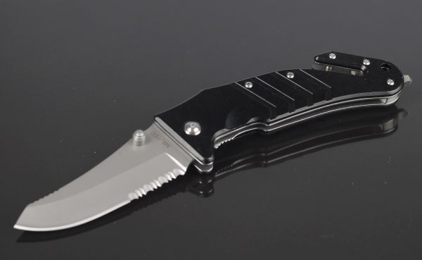 Милтек нож складной автоматический (общий вид фото 4) - интернет-магазин Викинг