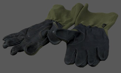 Бундесвер перчатки кожа/арамид Б/У (общий вид 1) - интернет-магазин Викинг