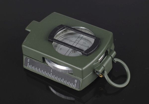Милтек компас армейский металлический (общий вид фото 2) - интернет-магазин Викинг