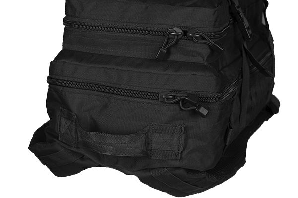 M-Tac рюкзак Large Assault Pack Laser Cut Black (обзор изображение 21) - интернет-магазин Викинг