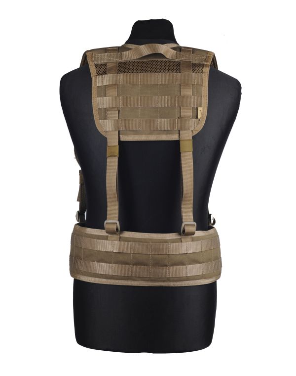 M-Tac плечевая система для тактического пояса (на манекене сзади) - интернет-магазин Викинг