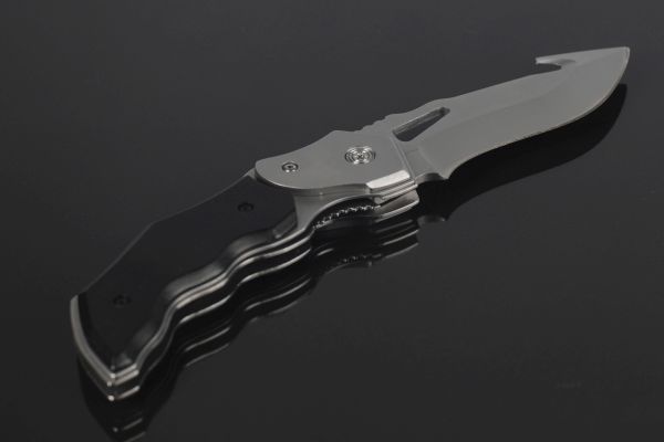 Милтек нож складной автоматический (общий вид фото 6) - интернет-магазин Викинг