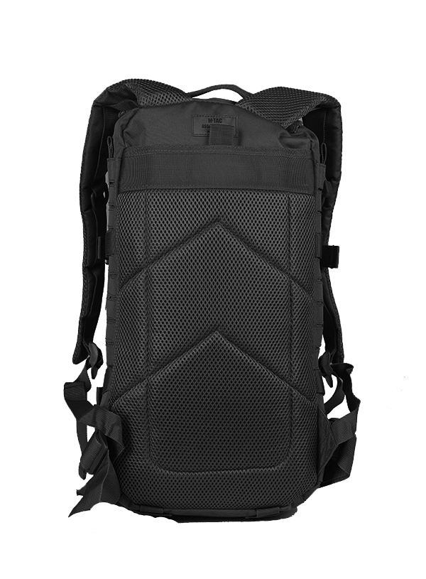 M-Tac рюкзак Assault Pack Laser Cut Black (обзор изображение 19) - интернет-магазин Викинг