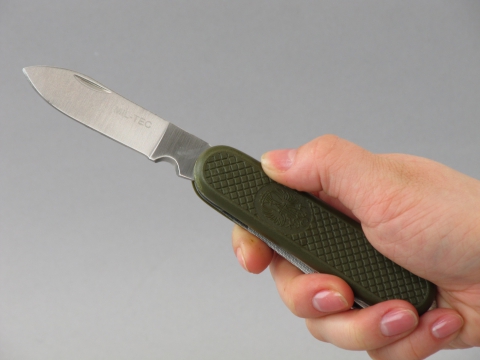 Милтек испанский нож складной армейский (общий вид фото 2) - интернет-магазин Викинг