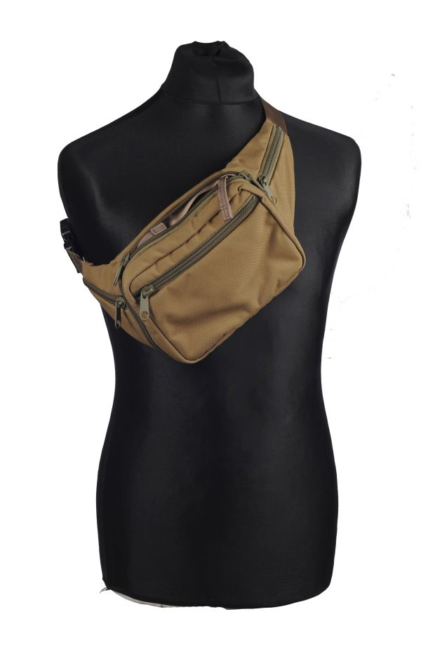 A-Line сумка синтетическая поясная с кобурой A03 (на манекене фото 2) - интернет-магазин Викинг